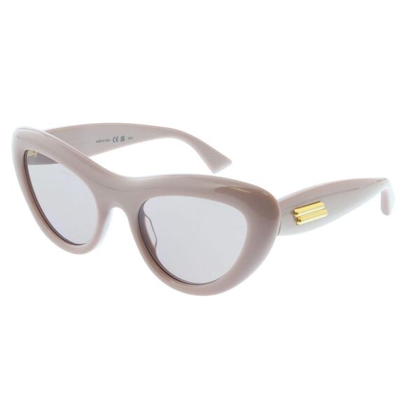Bottega Veneta BV1282S-004 Nude Pink Cat-Eye Sunglasses
